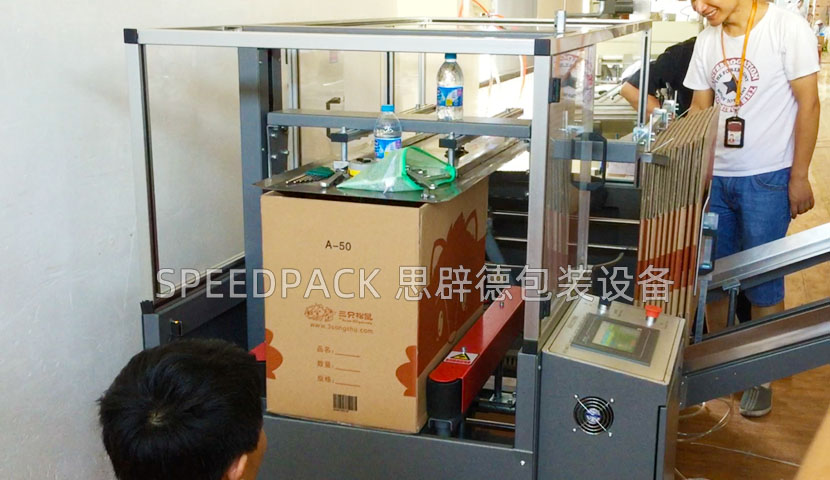 Three Squirrels End-of-Line Automated Packaging System